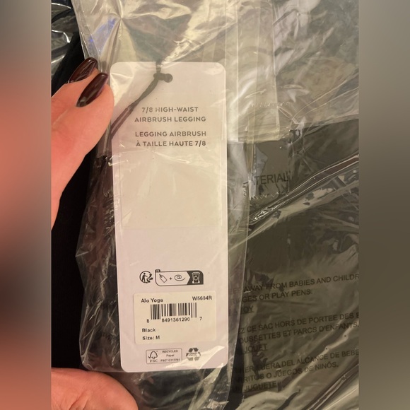 M. 7/8 High-Waist Airbrush Legging - Picture 4 of 4